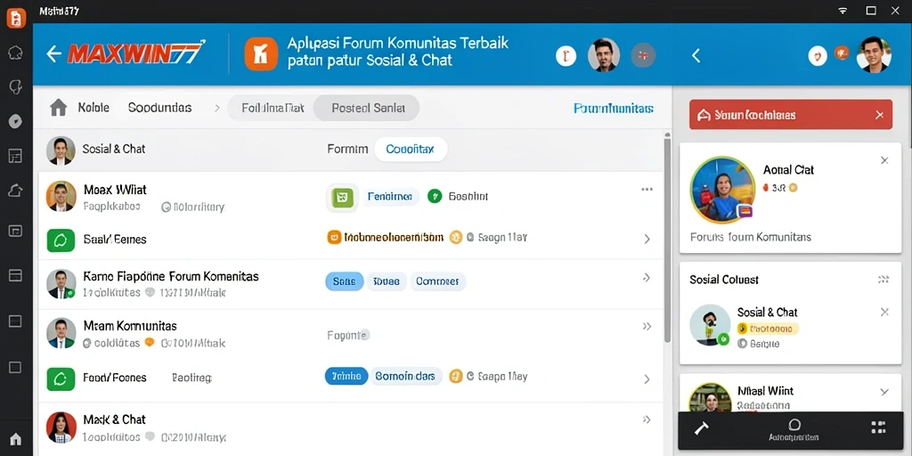 Tampilan antarmuka yang menarik dan intuitif dari MAXWIN77.